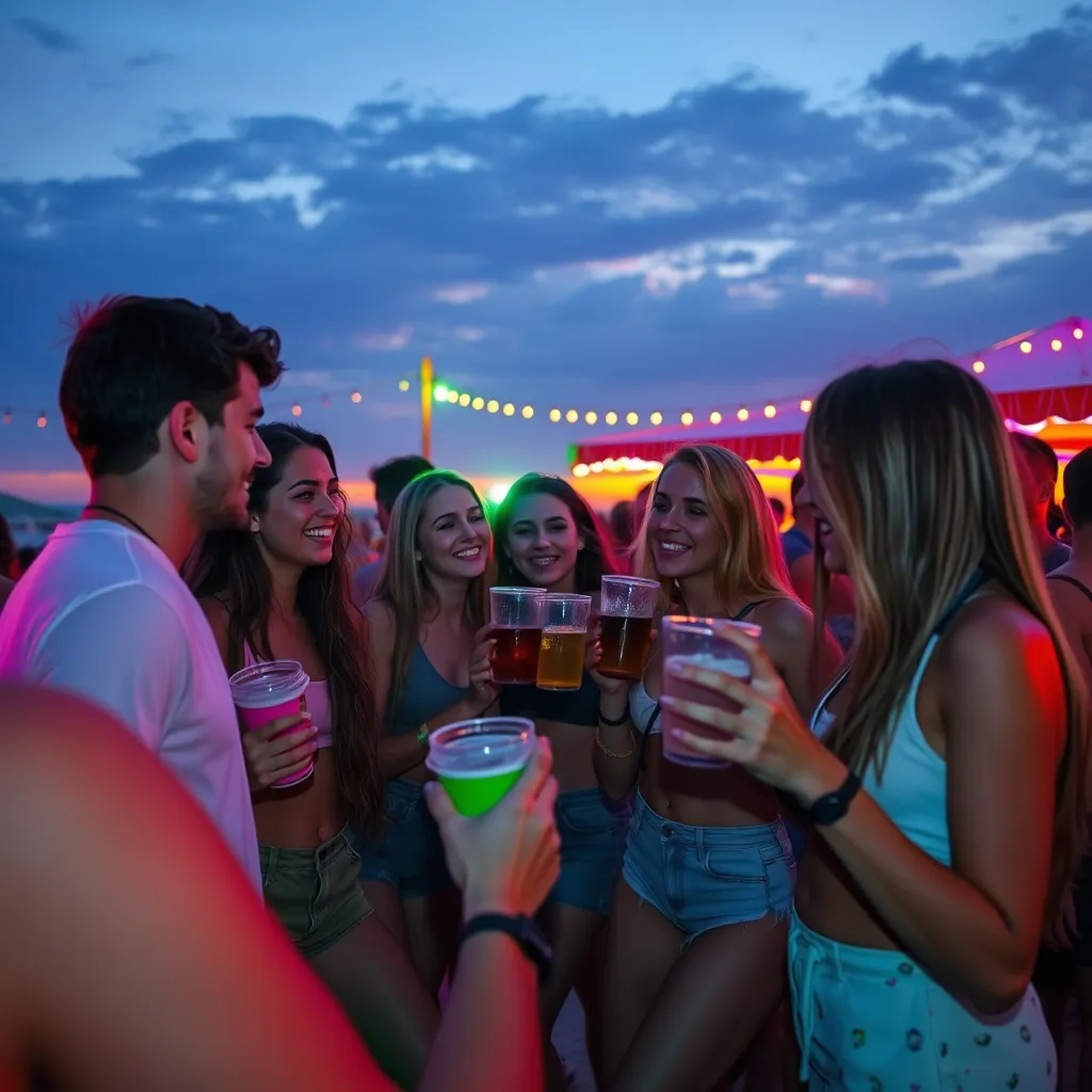 Sunny Beach party