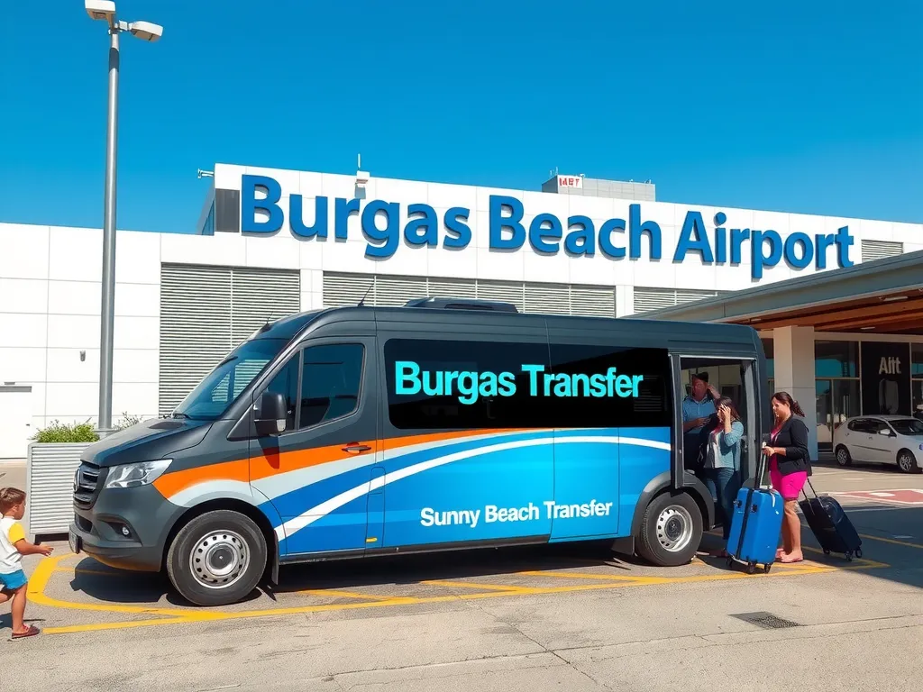 Groep vrienden op vakantie in Sunny Beach